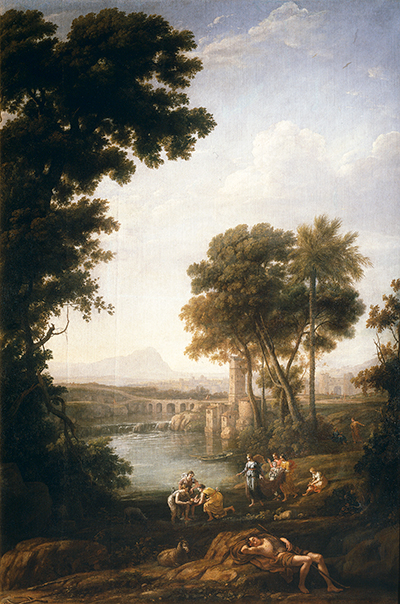 Landscape with the Finding of Moses Claude Lorrain